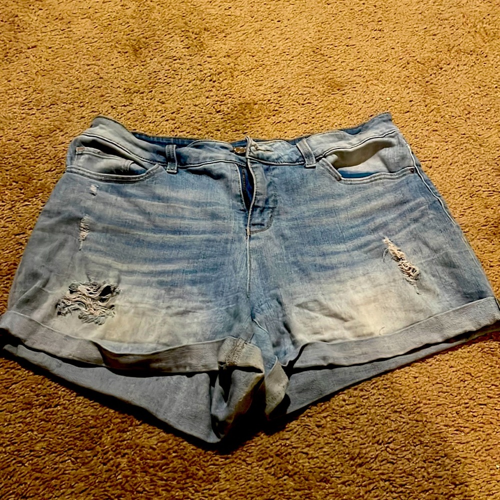 Time and Tru jean shorts